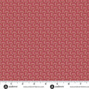 AND Farmhouse Lattice - A-1360-R Ruby - Cotton Fabric