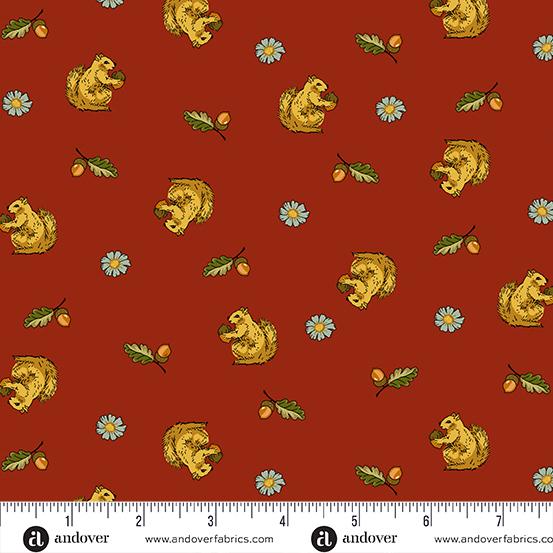 AND Gathering - A-1059-R - Cotton Fabric