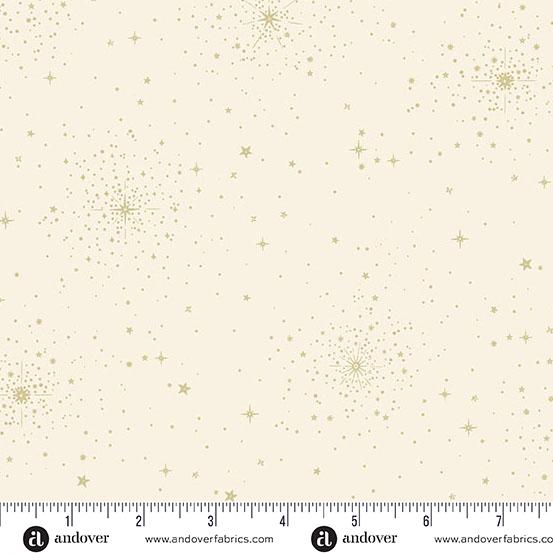 AND Good Tidings Christmas Star - MU-108-Q Cream - Cotton Fabric