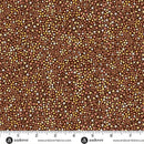 AND Hello Autumn Mini Blooms - MU-100-V Brown - Cotton Fabric