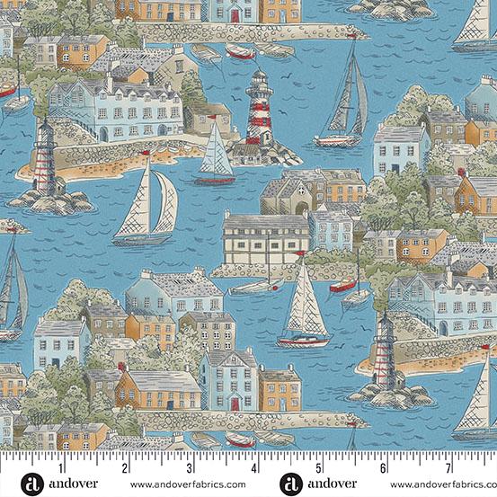 AND High Tide - MU-077-B5 - Cotton Fabric