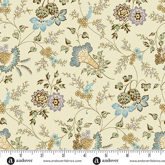 AND Holbrook Lisa - 1538-B Blue/Purple - Cotton Fabric