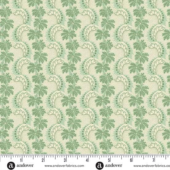 AND Holbrook Louise - 1539-G Green - Cotton Fabric