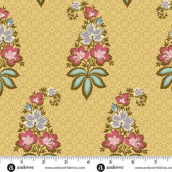 AND Holbrook Michelle- 1537-Y Yellow - Cotton Fabric