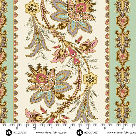 AND Holbrook Sue- 1536-G Minty Green - Cotton Fabric