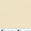 AND Indigo Cheddar - A-1145-L Cream - Cotton Fabric
