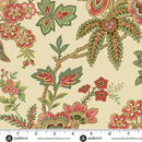 AND Jingle Bell - 10343-L Ornamental Garden Buttercream - Cotton Fabric