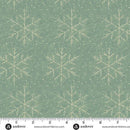 AND Jingle Bell - 10346-B Snowfall Vintage Blue - Cotton Fabric