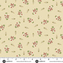 AND Jingle Bell - 10349-L Snowman Buttercream - Cotton Fabric