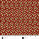 AND Jingle Bell - 10350-R From the Heart Mulled Wine - Cotton Fabric