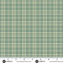 AND Jingle Bell - 10356-B Pajama Plaid Vintage Blue - Cotton Fabric