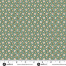 AND Jingle Bell - 10357-B Beads Vintage Blue - Cotton Fabric
