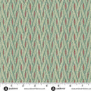 AND Jingle Bell - 10361-B Ribbon Candy Vintage Blue - Cotton Fabric
