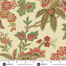 AND Jingle Bell Ornamental Garden 108" Buttercream - 10364-L - Cotton Fabric