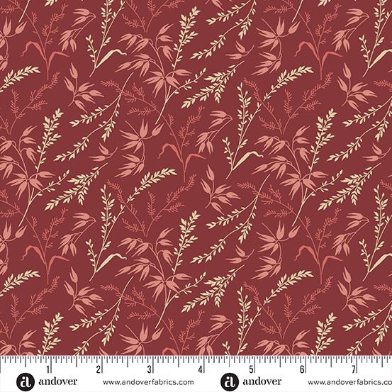 AND Joy Winter Rye - A-1055-R Bauble - Cotton Fabric