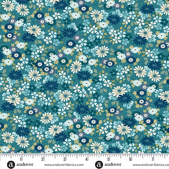 AND Kasumi - MU-046-T - Cotton Metallic Fabric