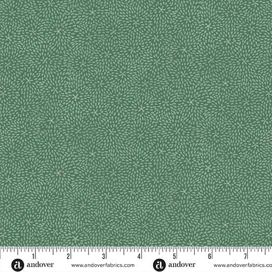 AND Kasumi - MU-047-G - Cotton Metallic Fabric