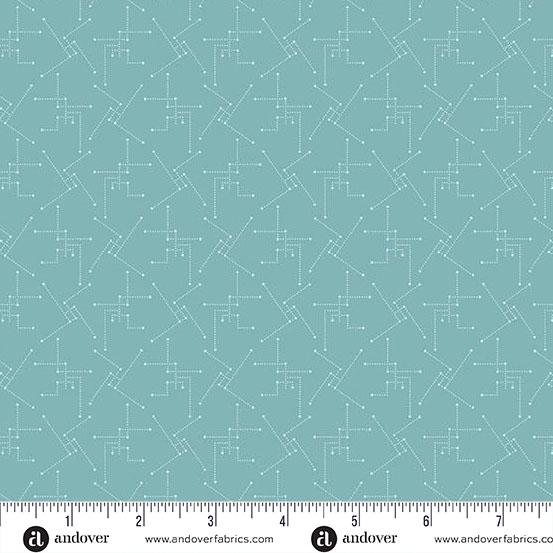 AND Lighthouse - A-1485-B - Cotton Fabric