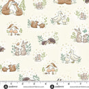 AND Little Ones Hugs - 189-Q Cream - Cotton Fabric