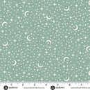 AND Little Ones Stars - 195-T Teal - Cotton Fabric
