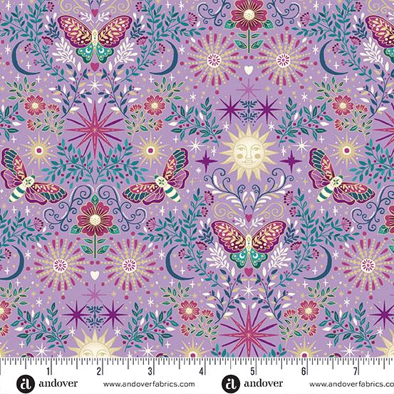 AND Luna - MU-072-L - Cotton Metallic Fabric