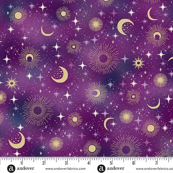 AND Luna - MU-073-L - Cotton Metallic Fabric