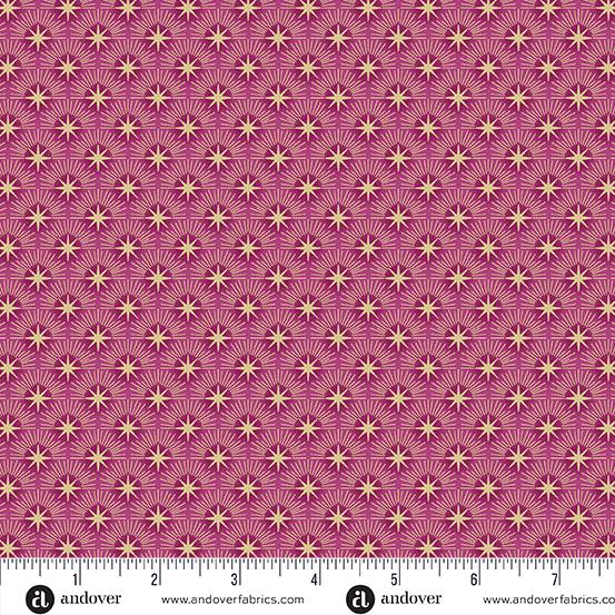 AND Luna - MU-075-P - Cotton Metallic Fabric