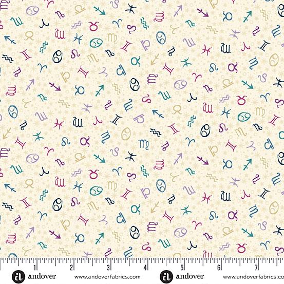 AND Luna - MU-076-Q - Cotton Metallic Fabric