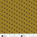 AND Madison Manor Revisited Circle Stripe - 10145-Y Yellow - Cotton Fabric