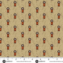 AND Madison Manor Revisited Firecracker - 6024-L Cream - Cotton Fabric