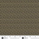 AND Madison Manor Revisited Tossed Flower - 10142-K Black - Cotton Fabric