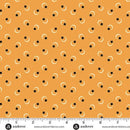AND Midnight Moon Celestial - 1529-O Pumpkin - Cotton Fabric