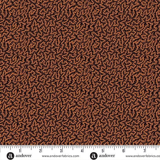 AND Midnight Moon Shattered - 1533-K Dark - Cotton Fabric