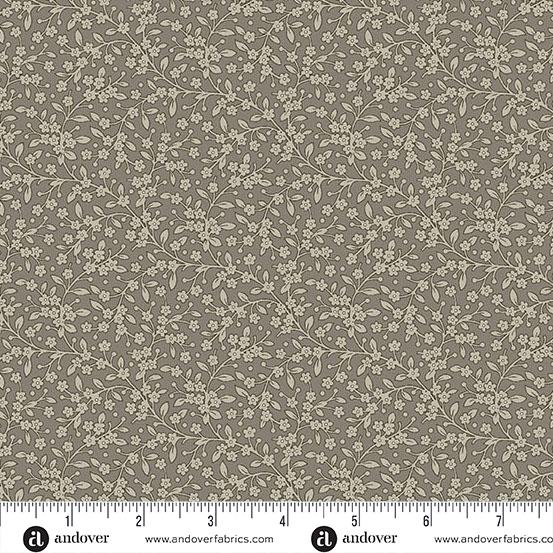 AND Petite Beehive - A-1317-C Greige - Cotton Fabric