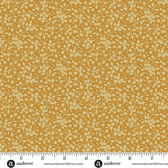 AND Petite Beehive - A-1317-Y Butterscotch - Cotton Fabric