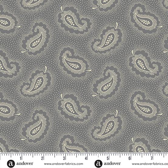 AND Pumpkin Licorice - A-1102-C - Cotton Fabric