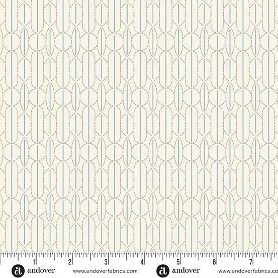 AND Sewing Bird Pin Tuck - 1614-L Doily - Cotton Fabric
