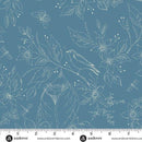 AND Sewing Bird 108" - 1681-B Indigo - Cotton Fabric