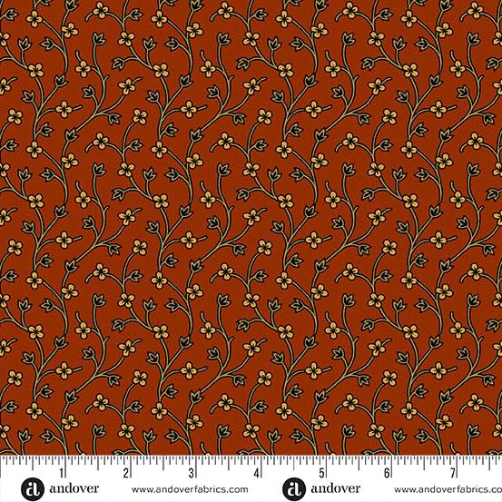AND Spice Market Dogwood - 6016-O Dried Chile - Cotton Fabric