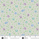 AND Sweet Things Climbing Rose - 1636-C Gray - Cotton Fabric