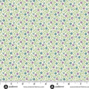AND Sweet Things Groundcover - 1641-T Teal - Cotton Fabric