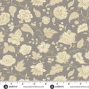 AND Wildflower Cottage Quaint - 1592-C Pewter - Cotton Fabric