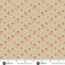 AND Wildflower Cottage Scatter Garden - 1593-N Buff - Cotton Fabric