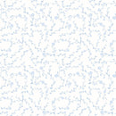 BF Butter Knit Floral Allover - FT202508291 Blue - Dress & Apparel Fabric