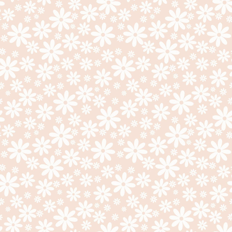 BF Lightweight Dobby Knit Daisy - FT202508294 Peach - Dress & Apparel Fabric