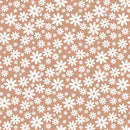 BF Lightweight Dobby Knit Daisy - FT202509299-1 Rust - Dress & Apparel Fabric