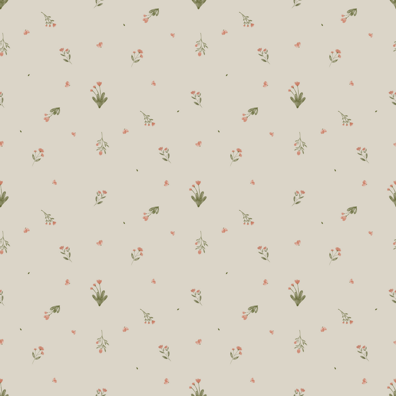 BF Lightweight Liverpool Ditsy Floral - FT202508303 Sage - Dress & Apparel Fabric