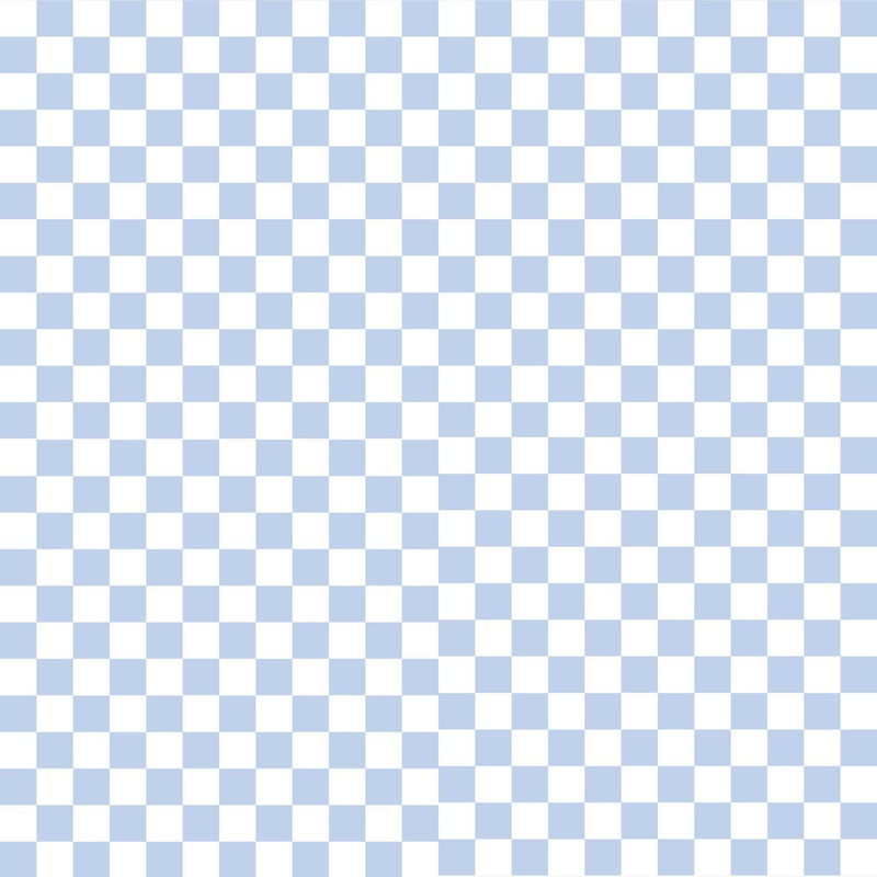 BF Single Brushed Poly Check - FT202508521 Blue - Dress & Apparel Fabric