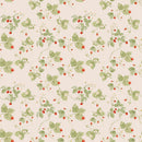 BF Single Brushed Poly Strawberries - FT202508300-1 Peach - Dress & Apparel Fabric