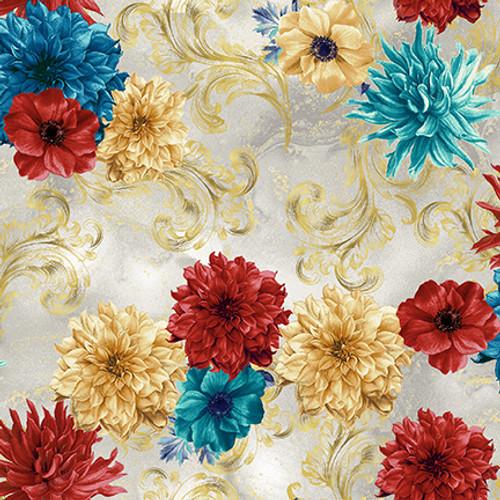 BLK Alabaster Wings - 3856-19 Alabaster - Cotton Fabric